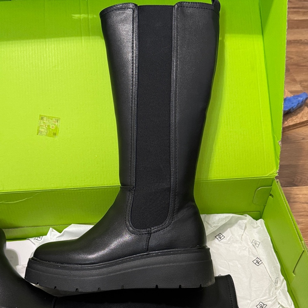 Call It Spring Platform Black Boots